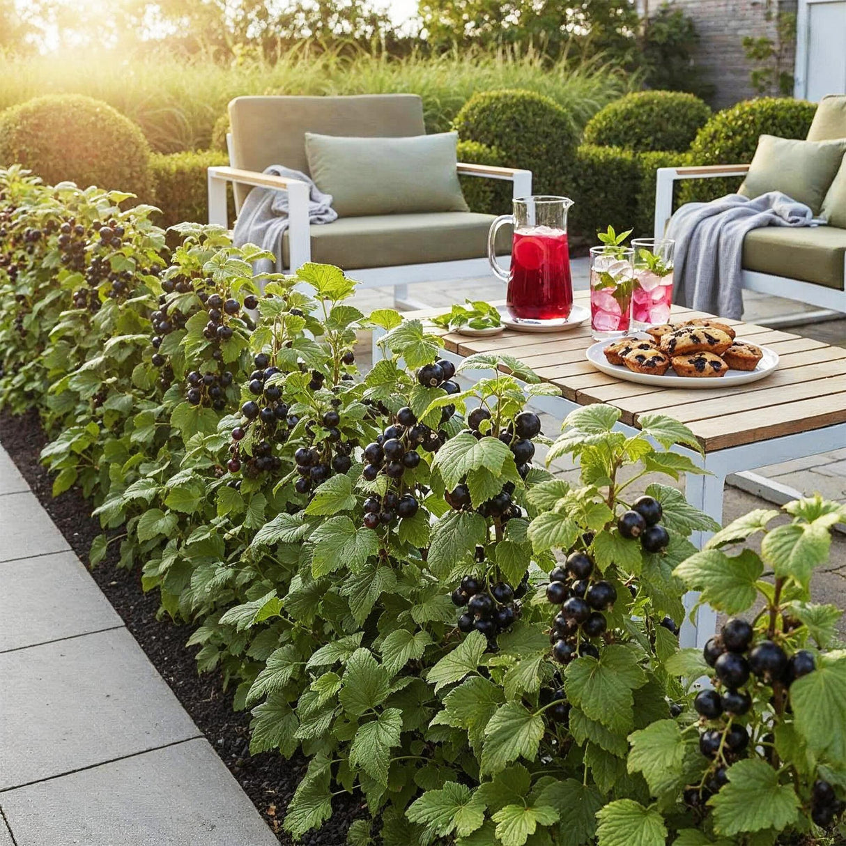 Livraison plante Groseillier Jostabes – Lot de 6 – Pot 9 cm