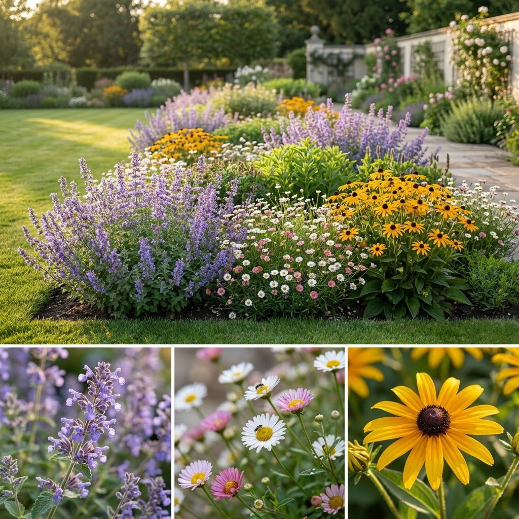 Pack Façade Plein Soleil Blanc & Jaune & Violet - 18 plantes — photo 3