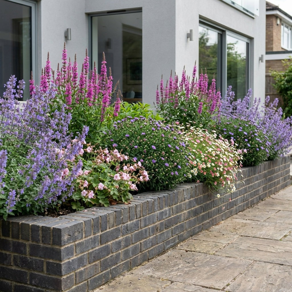 Pack Massif Plein Soleil Rose & Blanc & Violet - 30 plantes — photo 5