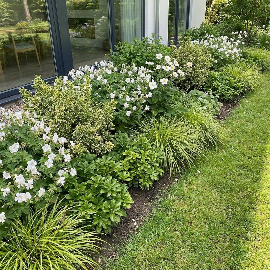 Pack Massif Soleil & Mi-Ombre Rose & Blanc (Géranium Vivace) - 30 plantes #2 — photo 2