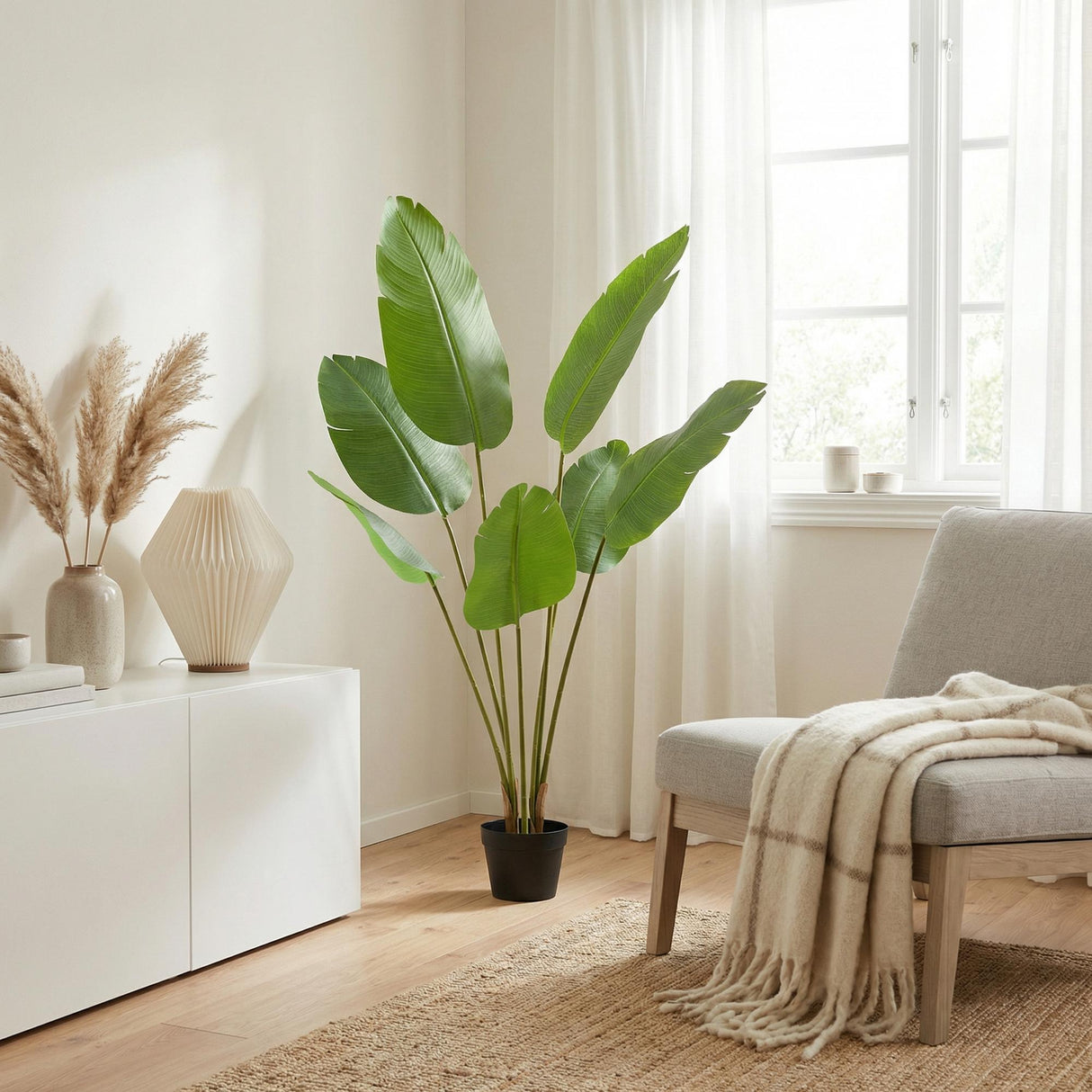 Strelitzia Nicolai künstlich H135cm