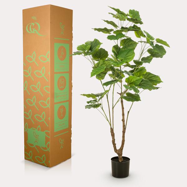 Künstlicher Ficus-Strauch, H 125 cm