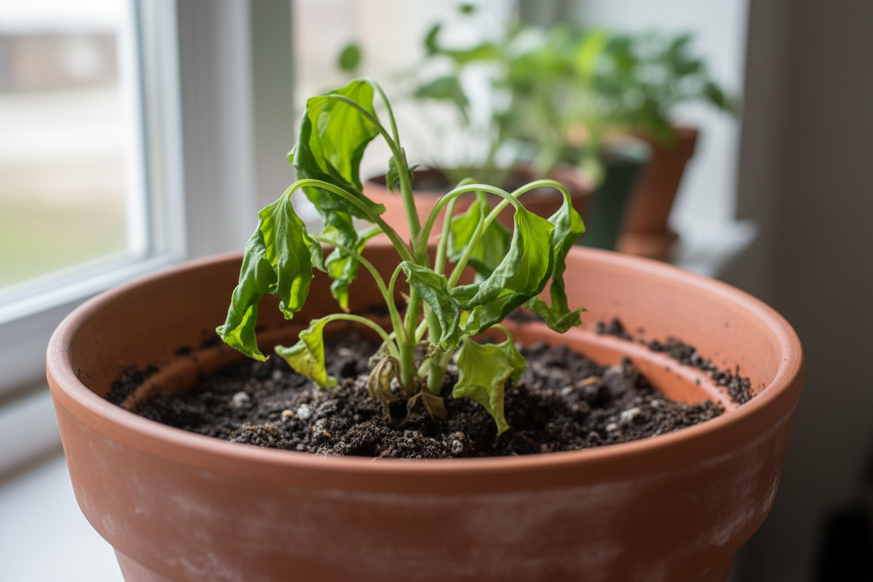 Ma plante fait la tête après le rempotage : 4 conseils pour gérer le choc