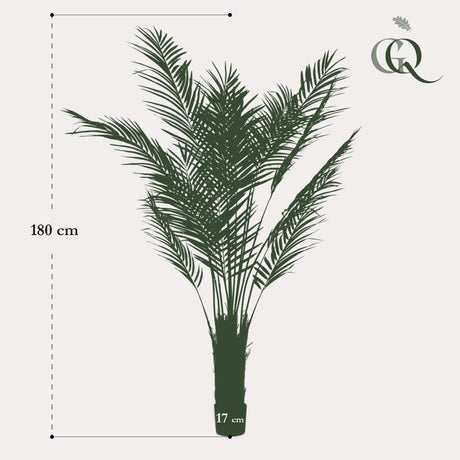 Livraison plante Areca Lutescens plante artificielle - h180cm, Ø17cm