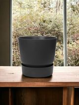 Livraison plante Cache - Pot Elho Greenville Noir - D39 x H37