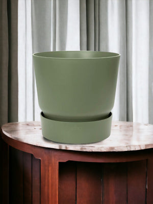 Elho Greenville Blumentopf Grün – D39 x H37