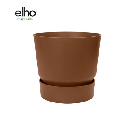 Livraison plante Cache - Pot Elho Greeville Marron - D24 x H23