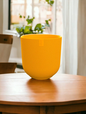 Elho Jazz Gelber Blumentopf – D26 x H24