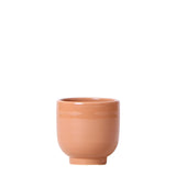 Livraison plante Cache - pot en céramique ocre - Ø6cm