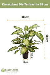 Livraison plante Dieffenbachia - Plante verte artificielle