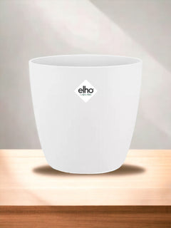 ELHO Brüsseler Blumentopf rund 25cm weiß