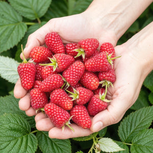 Livraison plante Framboisier Heritage – Lot de 3 – Pot 9 cm