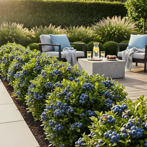 Livraison plante Myrtillier Goldtraube – Lot de 3 – Pot 9 cm