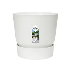 Elho Greenville Topf rund weiß 14 cm