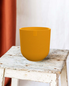 Elho Jazz Pot Rund bernsteingelb 14 cm