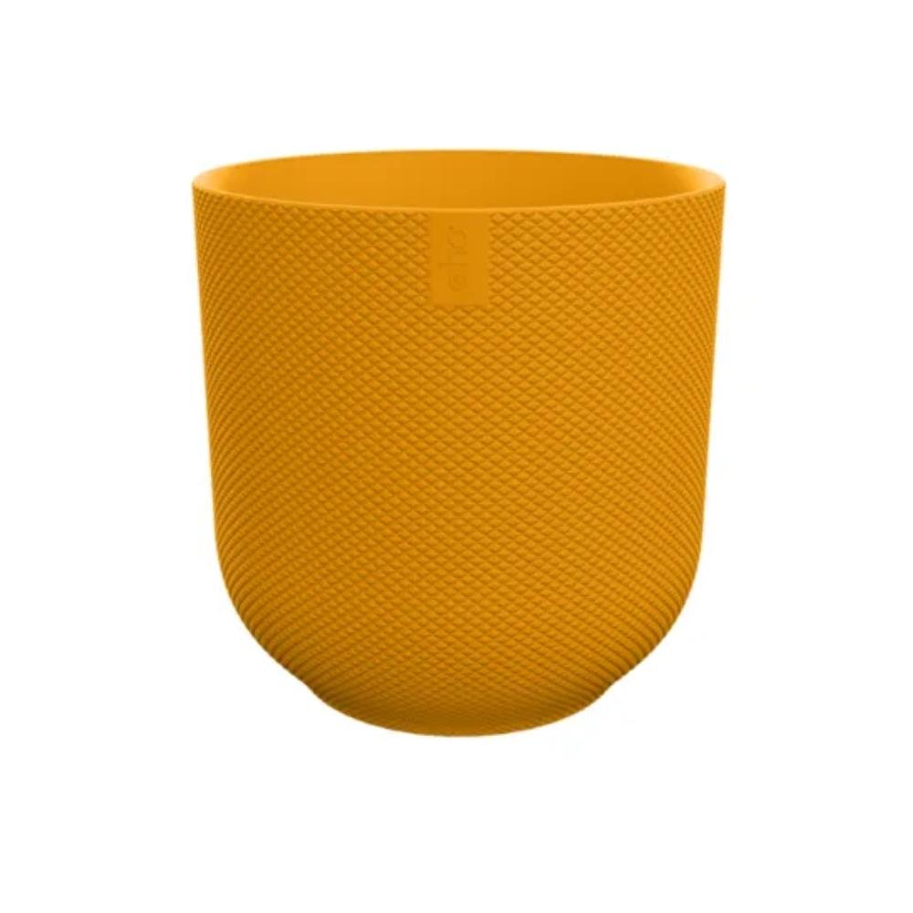 Livraison plante Pot Elho Jazz Rond jaune ambre 14 cm