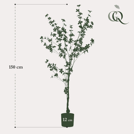 Livraison plante Tropaeolum Spéciosum plante artificielle - h150cm, Ø12cm