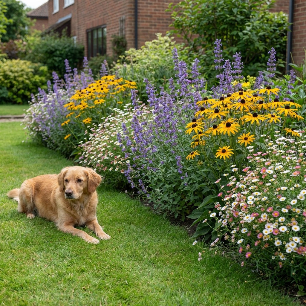 Pack Façade Plein Soleil Blanc & Jaune & Violet - 18 plantes — photo 4