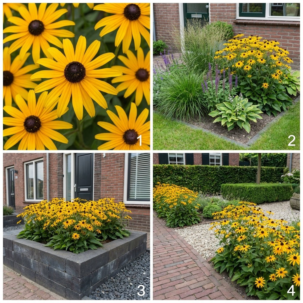 Pack Façade Plein Soleil Blanc & Jaune & Violet - 18 plantes — photo 6