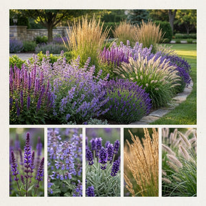 Pack Massif Plein Soleil Violet & Bleu (Sauge Des Bois) - 30 plantes — photo 3