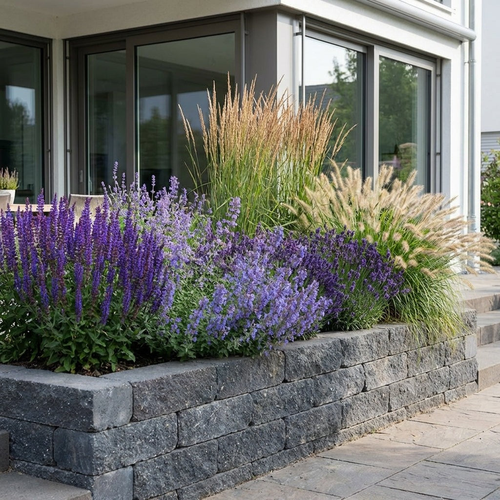 Pack Massif Plein Soleil Violet & Bleu (Sauge Des Bois) - 30 plantes — photo 5
