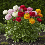Green boutiQ - Blumenzwiebeln - Ranunculus Mix - Verschiedene Farben - 40 Stück - Zwiebelgröße 5/6 - XXL Pack