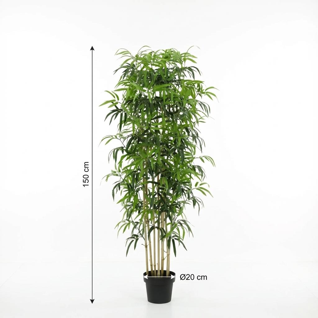 Künstlicher Bambus für Innenräume H150cm