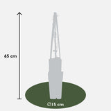 Waldrebe Jackmanii - Ø15cm - ↕65cm