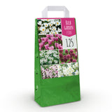 Green boutiQ - Blumenzwiebeln - Bulb Garden Pink Mix - Diverse Sorten - Farbe Rosa - 125 Stück - Geschenkverpackung