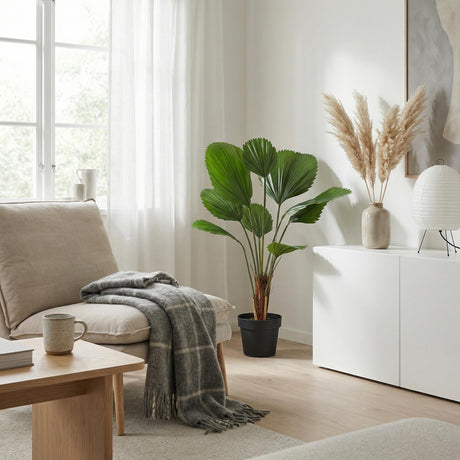Licuala Grandis Kunstpalme H104cm
