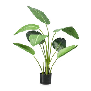 Künstliche Strelitzia im Topf H120cm