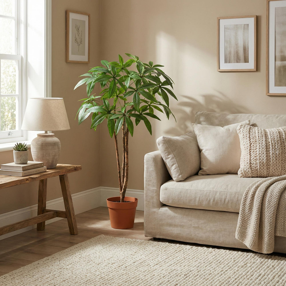 Künstliche Pachira Aquatica h86cm