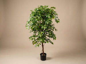 Künstlicher Ficus, Premium-Qualität, H 140 cm