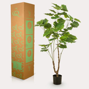 Künstlicher Ficus-Strauch, H 125 cm